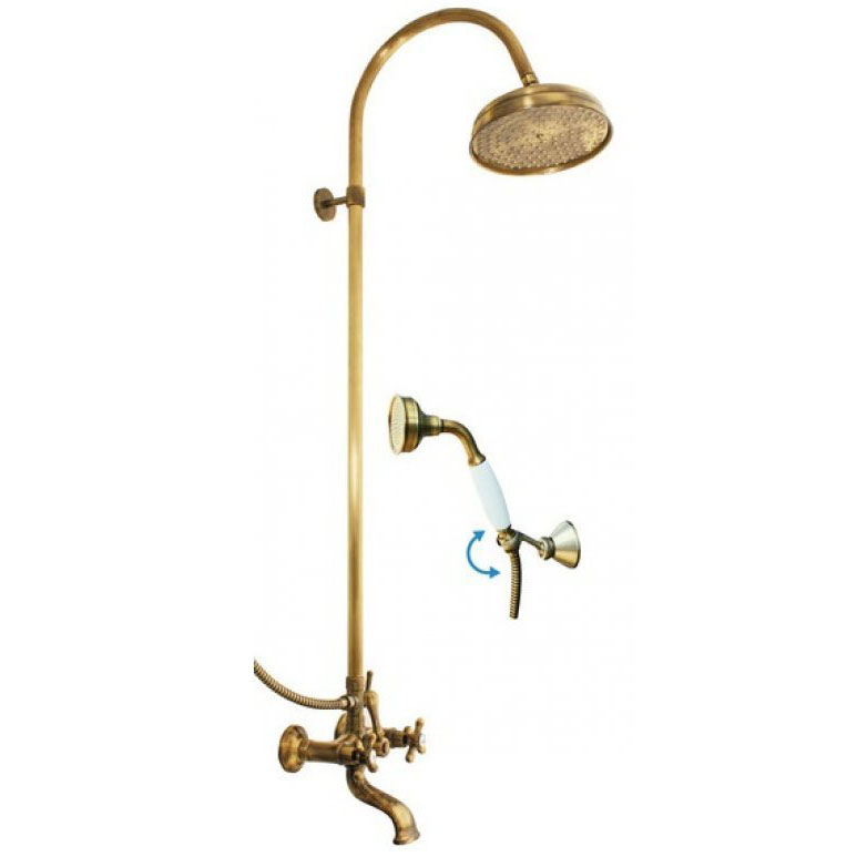 

Душевая система Rav Slezak Morava MK159.5/3SM, Бронза, Morava