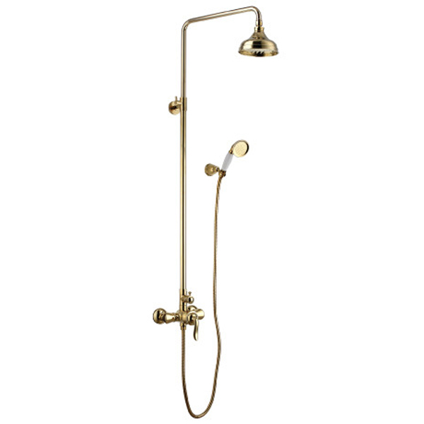 

Душевая система Lemark Brava LM4760G, Золото, Brava