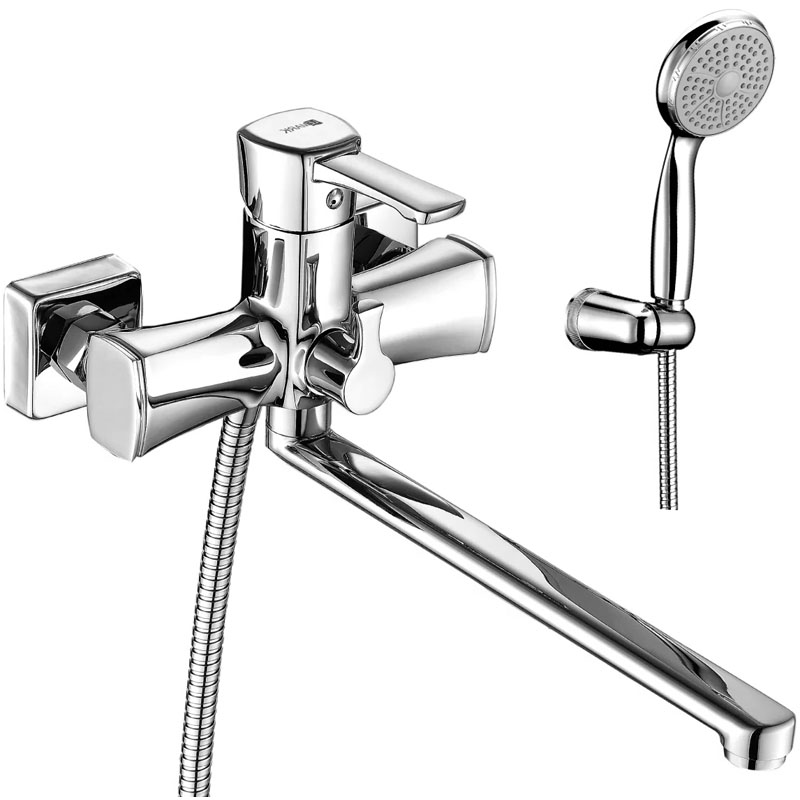 

Смеситель для ванны Lemark Evitta LM0551C, Хром, Evitta