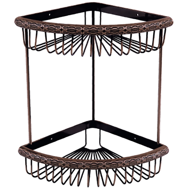 

Угловая полка Lemark Jasmine LM6682ORB, Черный, Jasmine