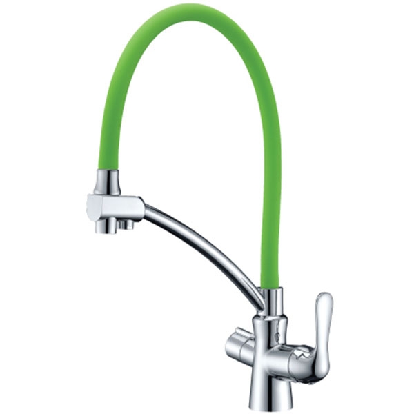 

Смеситель для кухни Lemark Comfort LM3070C-Green, Зеленый, Comfort