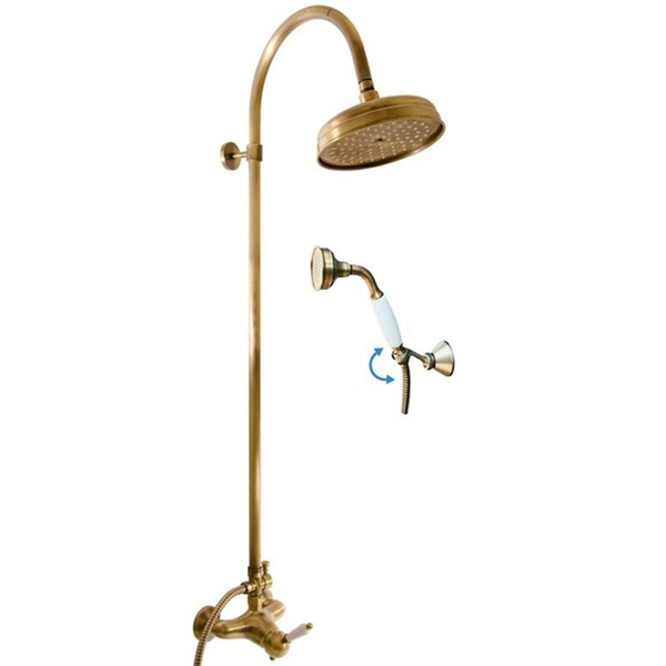 

Душевая система Rav Slezak Labe L581.5/3SM, Бронза, Labe