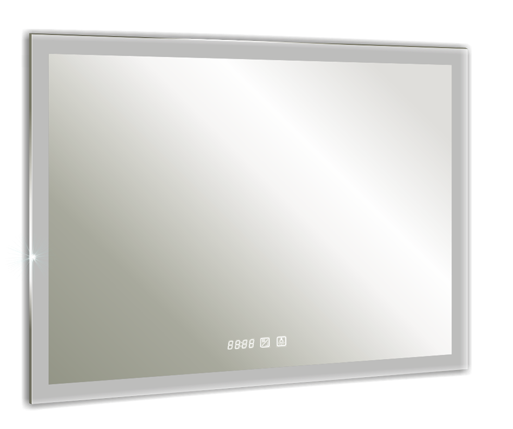 

Зеркало Silver Mirrors Гуверт LED-00002369, Белый, Гуверт
