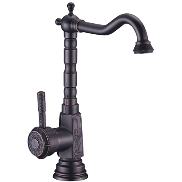 

Смеситель для кухни Lemark Jasmine LM6605ORB, Черный, Jasmine