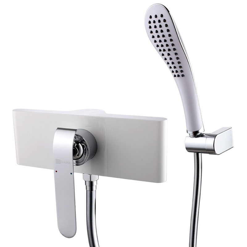 

Смеситель для душа Lemark Melange LM4903CW, Белый, Melange