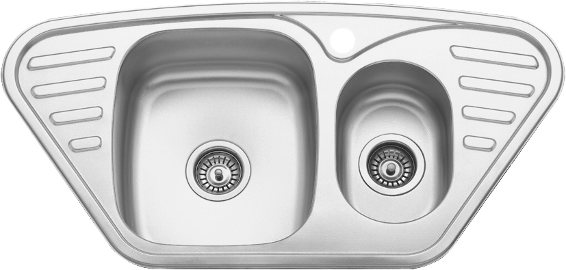 

Кухонная мойка Seaman Eco Wien SWT-9850B.A, Хром, ECO Wien