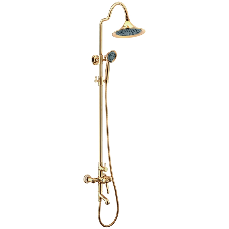 

Душевая система Lemark Greek LM5562GG, Золото, Brava