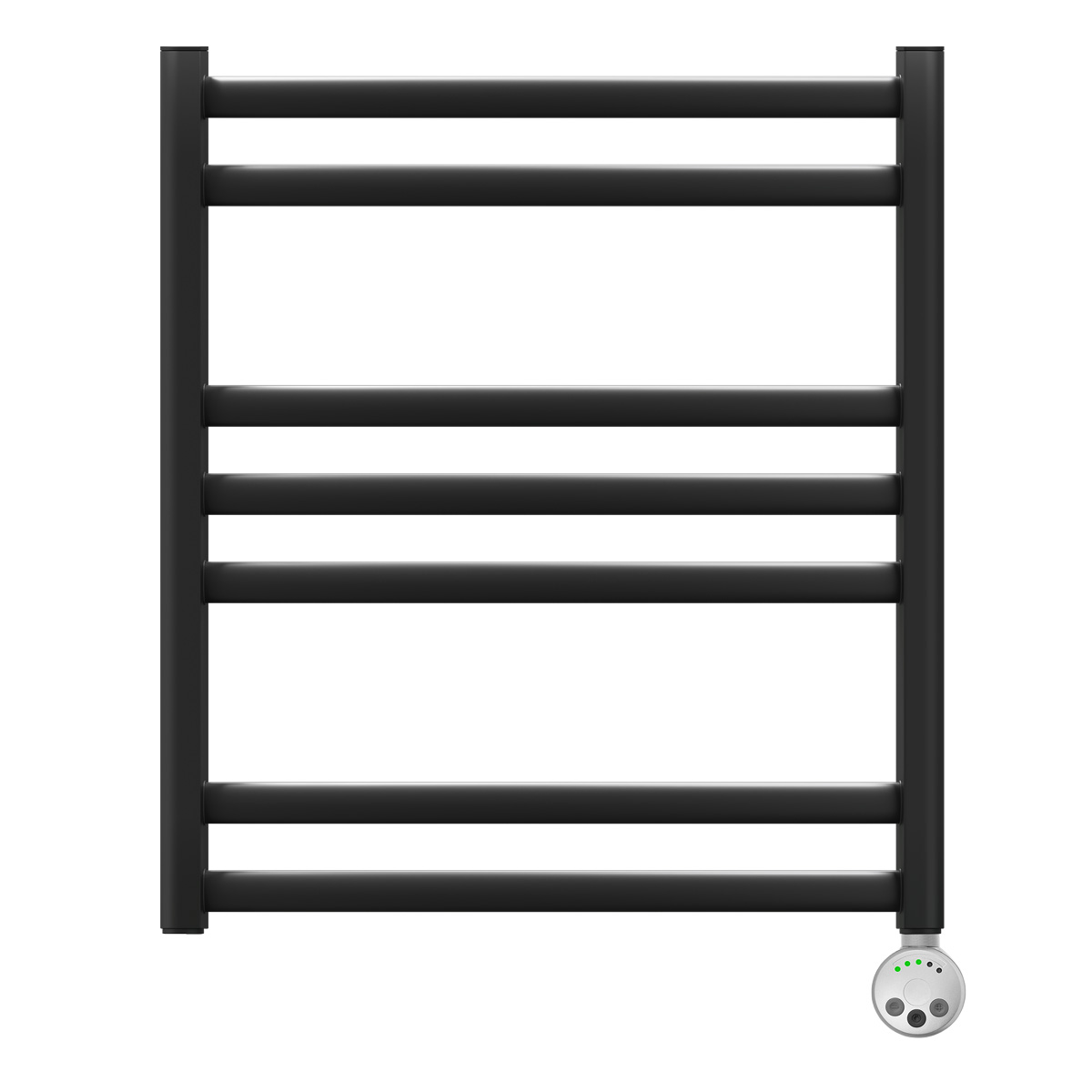 

Полотенцесушитель электрический Lemark Atlantiss П7 LM32607REBL 500x600, левый/правый, черный