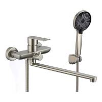 Смеситель для ванны Fmark FS8824, сатин