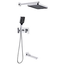 Душевая система встраиваемая Fmark FS8750-3A, хром