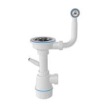 Сифон для кухонной мойки с переливом Nova NV1041