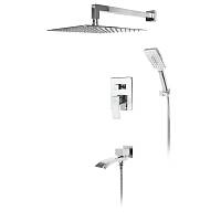 Душевая система встраиваемая Hansberge H6077C, хром