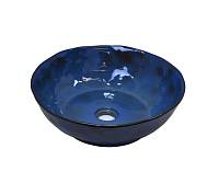 Раковина чаша Bronze de Luxe Salamander 2000, синий