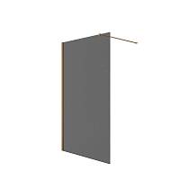 Душевая перегородка Knotlor WI120TG0RB 120х200, бронза