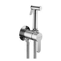 Гигиенический душ со смесителем встраиваемый ESKO SMH01, хром