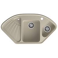 Кухонная мойка GranFest CORNER 1040E, топаз