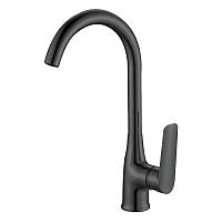 Смеситель для кухни Esko Lagos Black LG519B, черный