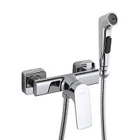 Гигиенический душ со смесителем FRAP F7586, хром