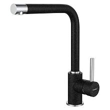 Смеситель для кухни GranFest 3651, черный