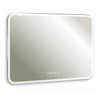 Зеркало Silver Mirrors Стив 1000х800 - 3 (сенсорный выключатель, двойной подогрев, часы)
