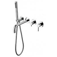 Смеситель для ванны встраиваемый Grocenberg GB5070CR, хром