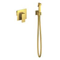Гигиенический душ со смесителем TIMO Selene 2089/17SM, матовое золото