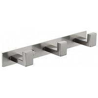 Планка с 3 крючками Grocenberg AC0013NK, никель