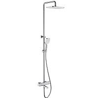 Душевая система с термостатом BRAVAT F6813944CP-A-SW, хром