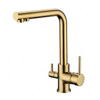 Смеситель для кухни Grocenberg GB40551MG, матовое золото