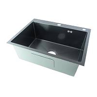 Мойка для кухни Fmark FSC7550Q, графит