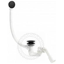 Слив-перелив (автомат, 90 см.) FILARETE FL90BL, черный