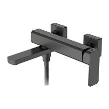 Смеситель для ванны Haiba HB62833-3, оружейная сталь