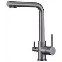 Смеситель для кухни Grocenberg GB40551BG, графит