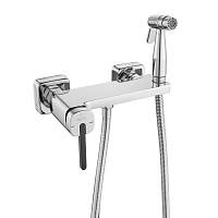 Гигиенический душ со смесителем Rose R315, хром