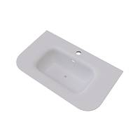 Раковина встраиваемая Knotlor ОБЛАКО FWB210800WY, матовый белый, 80 см