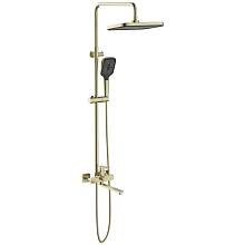 Душевая система Savol S-DG1145C, матовое золото