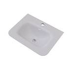 Раковина встраиваемая Knotlor ЦВЕТЕНИЕ FWB310600WY, матовый белый, 60 см