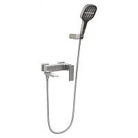 Смеситель для ванны Hansberge H4070NK, никель