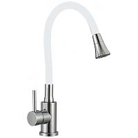 Смеситель для кухни с гибким изливом и режимом душ Fmark FS8299A-02, хром