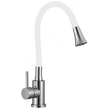 Смеситель для кухни с гибким изливом и режимом душ Fmark FS8299A-02, хром