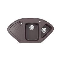 Кухонная мойка Ulgran U-501-345, шоколад