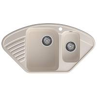 Кухонная мойка GranFest QUARZ 14, белый