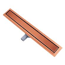 Душевой лоток (двухсторонняя решетка) Raglo R652.80.33, матовая медь