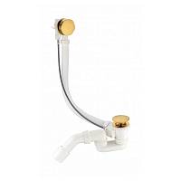 Слив-перелив (полуавтомат) Grocenberg GB240GL, брашированное золото