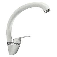 Смеситель для кухни GranFest Z-3323, белый