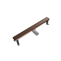 Душевой трап линейный Knotlor SDRW0600RB, бронза