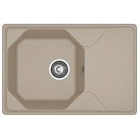 Кухонная мойка GranFest UNIQUE 740L, песочный