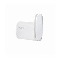 Крючок для ванной комнаты GAPPO G30905-18, белый/хром