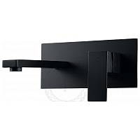 Смеситель для раковины встраиваемый FILARETE Fing FL4040BL, черный