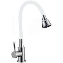 Смеситель для кухни с гибким изливом и режимом душ Fmark FS8288A-02, хром